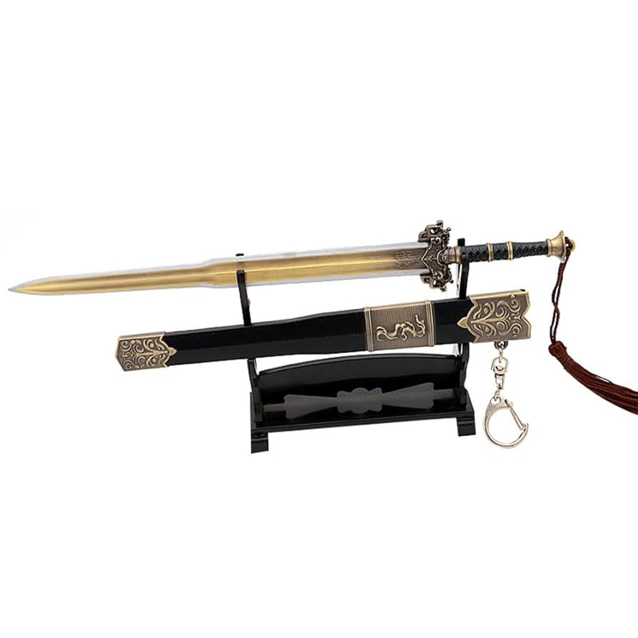 【娄滅漢剣】 漢剣 古兵器 武具 刀装具 高級 鑑賞用 長剣 装飾用 漢剣A アルミ合金刀身 武術古剣シリーズ(6) 模造刀 中国剣 太極